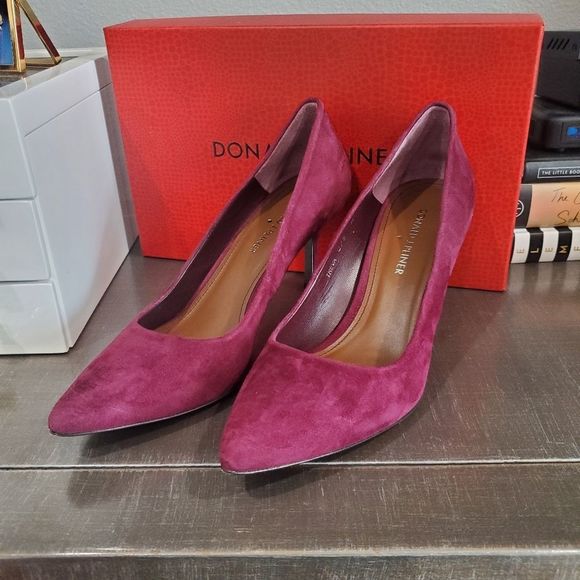 Donald J Pliner suede heels - Picture 2 of 8